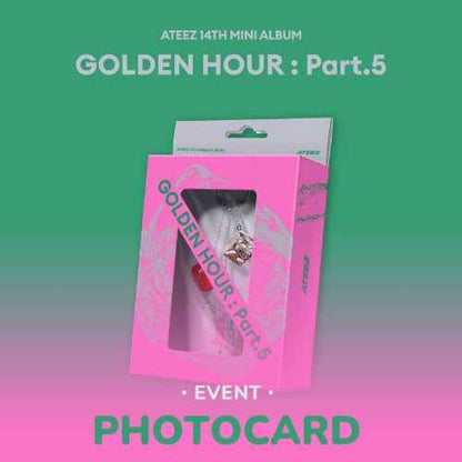 ATEEZ [withmuu Gift] 14th Mini Album [GOLDEN HOUR : Part.5] (KEY CHAIN Ver.)
