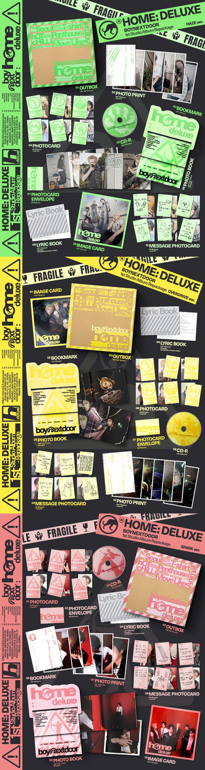 BOYNEXTDOOR 1st Studio Album Repackage [HOME : DELUXE] - DalkomHarmony